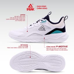 Thumbnail Giày chạy bộ nam nữ PEAK Running Công nghệ P-Motive Phản hồi chuyển động E243287H E243288H 2