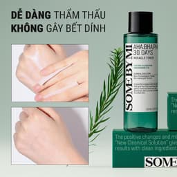 Thumbnail Some By Mi Nước hoa hồng hỗ trợ làm dịu mụn AHA-BHA-PHA 30 Days Miracle Toner 150ml 2
