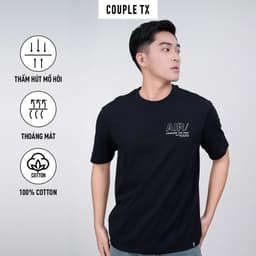 Thumbnail Áo Thun Gia Đình Couple TX Snow Moutain Form Relax TS 403 4