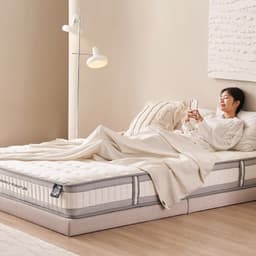 Thumbnail NỆM LÒ XO TÚI HÚT CHÂN KHÔNG Cao Cấp SAMICK REST DEEP BASIC Cao 26cm  - Nâng đỡ cơ thể 3