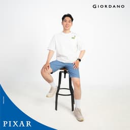 Thumbnail GIORDANO Áo Thun Ngắn Tay Nam Monster INC 01094274 2