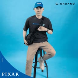 Thumbnail GIORDANO Áo Thun Ngắn Tay Nam Monster INC 01094274 3
