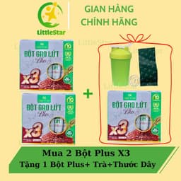 Thumbnail 3 Hộp Bột Gạo Lứt Plus X3 - Bột Gạo Lứt Giảm Cân Như Ý Ny - Giảm Cân - Lợi Sữa - Thay Thế Bữa Ăn 3