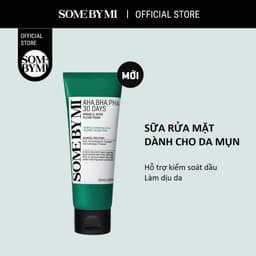 Thumbnail Some By Mi Sữa rửa mặt dịu nhẹ AHA-BHA-PHA 30 Days Miracle Acne Clear Foam 100ml 1