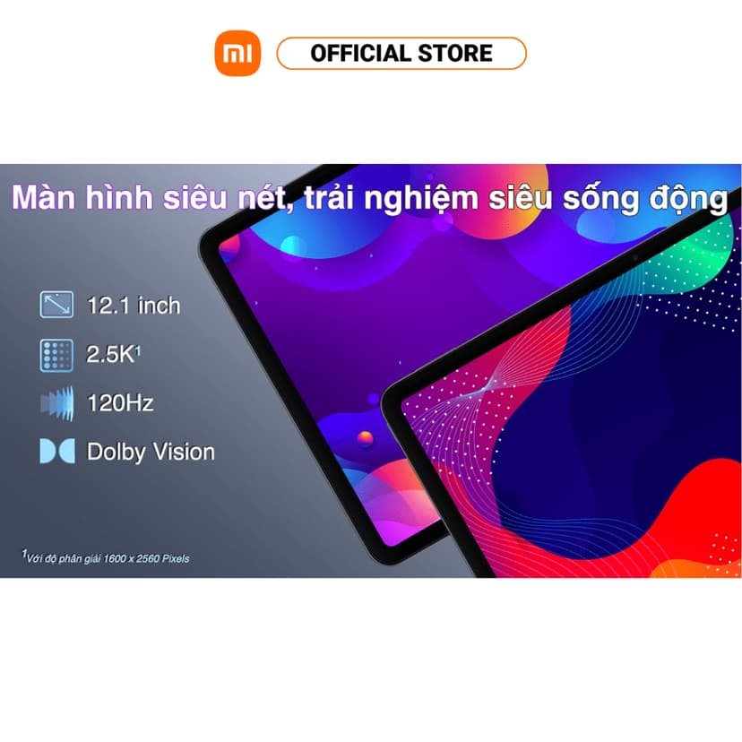 Ảnh Máy tính bảng Redmi Pad Pro (8+128GB) | Màn hình 12,1" 120Hz 2,5K | SD 7sGen2 | Pin 10000mAh 4