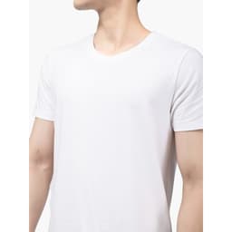 Thumbnail Áo thun nam ARISTINO kiểu dáng basic chất liệu 100% cotton mềm mại, thân thiện với da - AC22 1