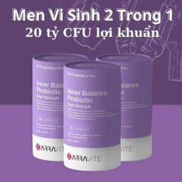 Thumbnail Men Vi Sinh Phụ Nữ  Arravite Inner Balance - Viên Uống Phụ Khoa Ngăn Ngừa Ngứa Ngáy Khó Chịu Cơ Thể 3