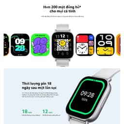 Thumbnail Đồng hồ thông minh Xiaomi Redmi Watch 5 Active Black BHR8784GL 4