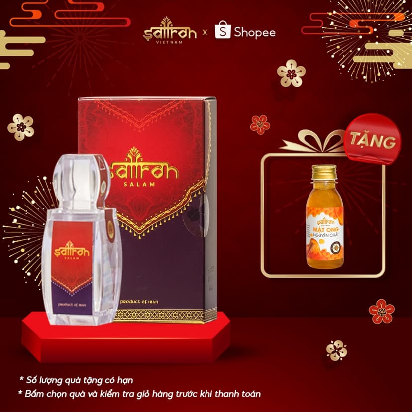 Ảnh Nhụy Hoa Nghệ Tây Saffron Salam 1Gr/hộp 1