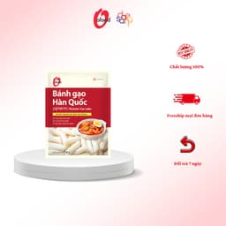 Thumbnail Bánh gạo Hàn Quốc O'Food, 100% làm từ gạo cao cấp, dẻo, dai, thơm, ngon 3
