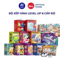 Thumbnail Bộ xếp hình 8 cấp độ cho bé Mideer Level Up Puzzle chính hãng đồ chơi giáo dục trẻ em thông minh 1