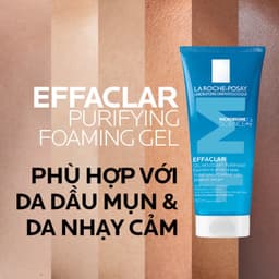 Thumbnail Sữa Rửa Mặt La Roche Posay Dạng Gel Giảm Mụn, Kiềm Dầu Effaclar Gel 50ml 4