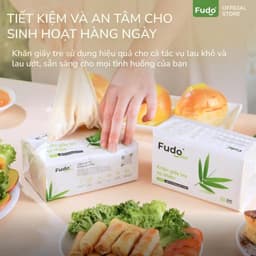 Thumbnail 02 Thùng Khăn Giấy Rút Để Bàn ║ Fudo Bamboo® ║ TISSUEPACK™ 2