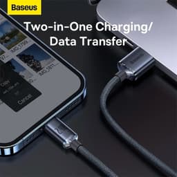 Thumbnail Cáp sạc nhanh tốc độ cao siêu bền USB to iP Baseus Crystal Shine Series 2.4A 1