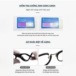 Thumbnail Kính Chống Ánh Sáng Xanh Trẻ Em AORON 4-10 Tuổi Gọng Chống Gãy Cho Bé Và Gái Giảm Mỏi Mắt Khi Dùng Máy Tính AK210 4