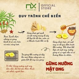Thumbnail Nam Xanh Gừng Nướng Mật Ong Ginger Honey túi 100 3