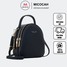 Thumbnail Balo Nữ Mini FOREVER YOUNG Đi Học Đeo Vai Đeo Chéo Da Mềm Nhiều Ngăn Đẹp PL04 1