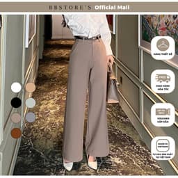 Thumbnail BBSTORE'S Quần Suông Công Sở Lưng Cao Thanh Lịch Và Hiện Đại - TK01 1