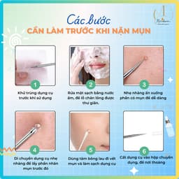 Thumbnail Bộ dụng cụ nặn mụn MINODERM lấy nhân mụn trứng cá, chất liệu cao cấp, siêu nhọn 12mm 4