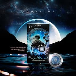 Thumbnail Lens xanh có độ cận 0-8 Aquarius N'Rosa cho mắt thở cao cấp Angel Eyes phân phối, kính giãn tròng xanh có viền 14.5mm 4