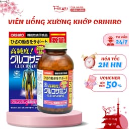 Thumbnail Viên uống bổ xương khớp Nhật Bản Glucosamine 1500mg Orihiro Japan - 900 viên 1