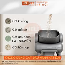 Thumbnail [New 2025] Máy Dọn Phân Mèo Neakasa M1 Thiết Kế OPEN-TOP Phù Hợp Cho Nhiều Mèo, Mèo Lớn Đến 15Kg 3