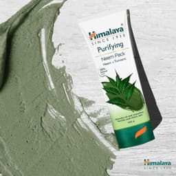 Thumbnail Mặt nạ đất sét lá neem loại bỏ mụn, bã nhờn và mờ thâm Himalaya Neem Face Pack 50ml 2