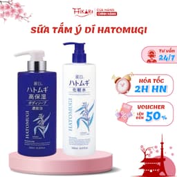 Thumbnail Sữa tắm sáng da dưỡng ẩm Reihaku Hatomugi Body Soap giảm mụn 800ml 1