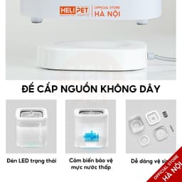 Thumbnail Máy Lọc Nước Cho Chó Mèo PETKIT SOLO SE Công Nghệ Bơm Không Dây An Toàn Điện Dễ Vệ Sinh 3