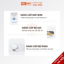Thumbnail Máy Lọc Nước Cho Chó Mèo PETKIT SOLO SE Công Nghệ Bơm Không Dây An Toàn Điện Dễ Vệ Sinh 2