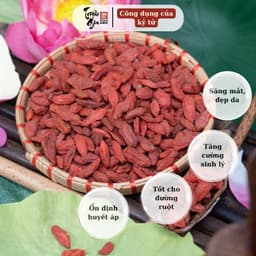 Thumbnail Kỷ tử đỏ sấy khô Triệu Gia cao cấp giúp cải thiện thị lực, đẹp da, đảm bảo an toàn vệ sinh thực phẩm 2