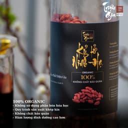 Thumbnail Kỷ tử đỏ sấy khô Triệu Gia cao cấp giúp cải thiện thị lực, đẹp da, đảm bảo an toàn vệ sinh thực phẩm 4