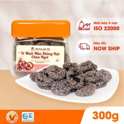Thumbnail Xí muội mận không hạt chua ngọt Hồng Lam dạng hộp. Có vị chua, ngọt, dẻo 1
