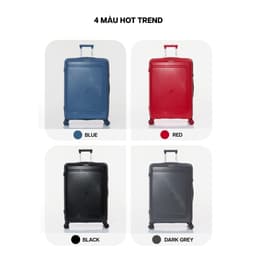 Thumbnail Vali Kéo MIAvn Larita SOLY - Size 20/24/28, Nhựa PP Dẻo Siêu Bền, Hạn Chế Bể Vỡ, Bảo Hành Trọn Đời 3