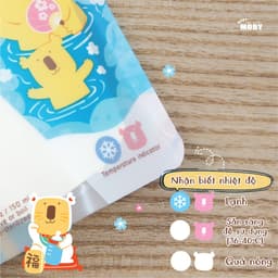 Thumbnail -  Moby Baby SAMPLE Túi Trữ Sữa Tiện Lợi Cảm Biến Nhiệt Độ Thái Lan Japan Collection Cho Bé 4 chiếc 3