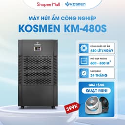 Thumbnail Máy Hút Ẩm Công Nghiệp Kosmen KM-480S Công Suất 480 Lít/Ngày- Hàng Chính Hãng Bảo Hành 24 Tháng 1