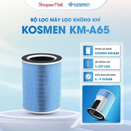 Thumbnail Lõi Lọc Không Khí Kosmen KM-A65 Màng Lọc Than Hoạt Tính Loại Bỏ 99,97% Bụi Mịn - Hàng Chính Hãng 1