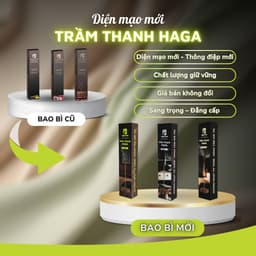Thumbnail Trầm thanh Haga Cao cấp/Đặc biệt/Thượng hạng thơm ngọt trầm hương, thư giãn thoải mái - 16cm 44 cây 2