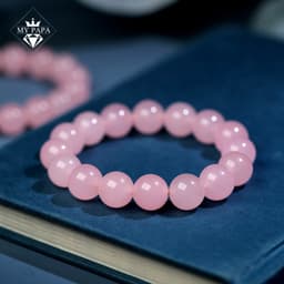 Thumbnail Vòng tay Chalcedony Hồng Brazil MYPAPA 2