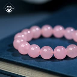Thumbnail Vòng tay Chalcedony Hồng Brazil MYPAPA 1