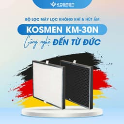 Thumbnail Lõi Lọc Không Khí Kosmen KM-30N Bảo Vệ Toàn Diện Sức Khỏe Gia Đình - Hàng Chính Hãng 2