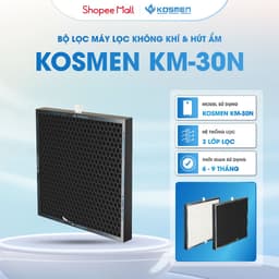 Thumbnail Lõi Lọc Không Khí Kosmen KM-30N Bảo Vệ Toàn Diện Sức Khỏe Gia Đình - Hàng Chính Hãng 4