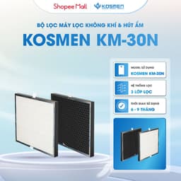 Thumbnail Lõi Lọc Không Khí Kosmen KM-30N Bảo Vệ Toàn Diện Sức Khỏe Gia Đình - Hàng Chính Hãng 1
