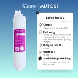 Thumbnail Bộ 3 lõi đúc cắm nhanh Mutosi số 1 2 3 - Hàng Chính Hãng dành cho máy Mutosi, Sunhouse, Kangaroo,... 4