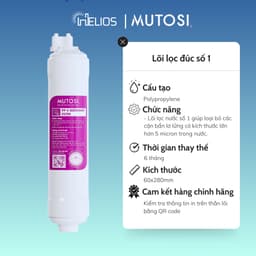 Thumbnail Bộ 3 lõi đúc cắm nhanh Mutosi số 1 2 3 - Hàng Chính Hãng dành cho máy Mutosi, Sunhouse, Kangaroo,... 3