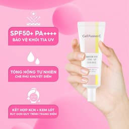 Thumbnail Kem chống nắng nâng tone tự nhiên Cell Fusion C Water Fit Tone-Up Sun Base SPF50+ 40ml dưỡng ẩm nâng tông căng bóng 3