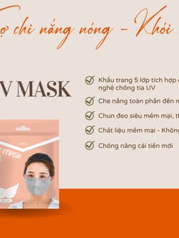 Thumbnail Khẩu trang y tế 5 lớp Famapro chống nắng siêu tốt ( Size 55-80kg ) 2