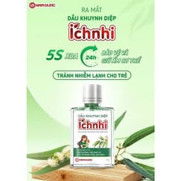 Thumbnail Dầu Khuynh Diệp Ích Nhi chai 30ml giúp làm ấm, tránh cảm, an toàn cho trẻ sơ sinh, phụ nữ mang thai và cho con bú 2