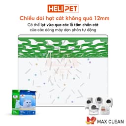 Thumbnail Cát Đậu Nành Max Clean Cát Tofu Vệ Sinh Cao Cấp Cho Mèo Siêu Vón Cục Không Bụi HeLiPet 4