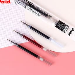 Thumbnail Ruột Bút Gel Nhanh Khô Pentel Enegel LRN5 / LR7 / LR10 3 Cỡ Ngòi Thay Thế Các Dòng Bút Gel Pentel 3